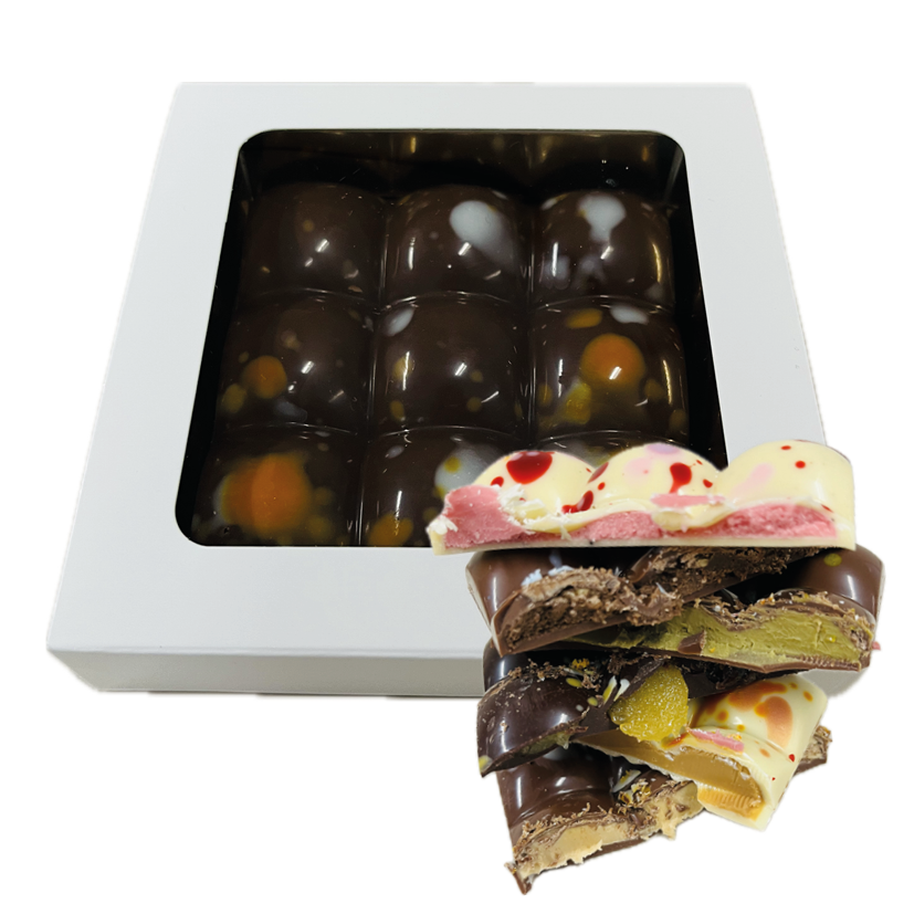 Vrolijk Paasreep - 75 gram - 6 smaken - inclusief banderol